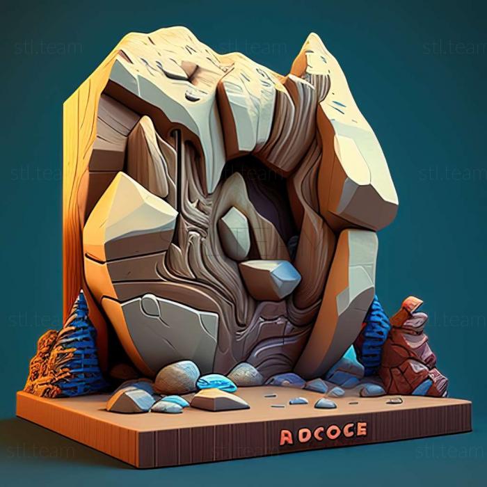 3D model Rock of Ages 2 Bigger Boulder game (STL)